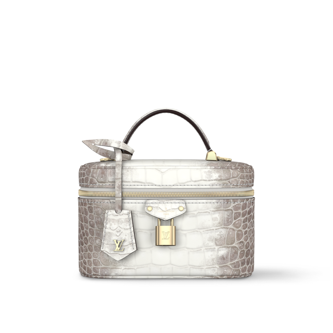 Vanity Chain Pouch Crocodile Mat - Exotic Leather Bags - N30228
